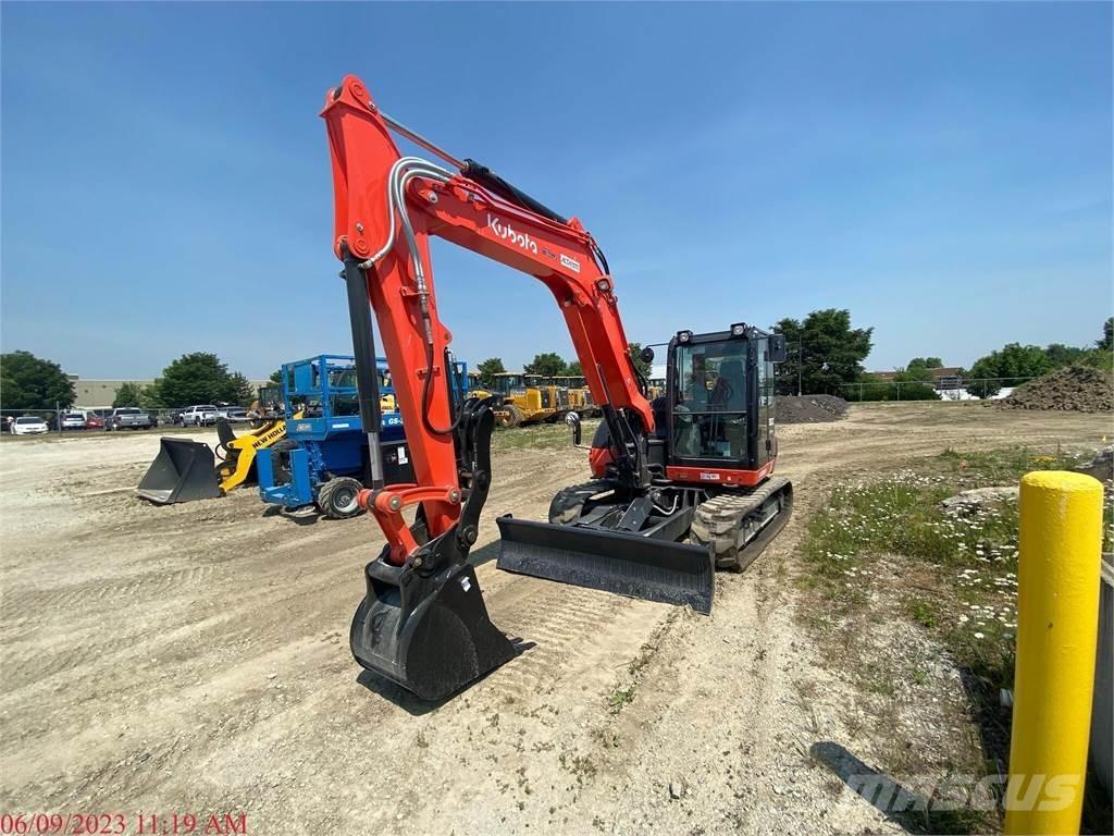 Kubota KX080-4 Pásové rýpadlá