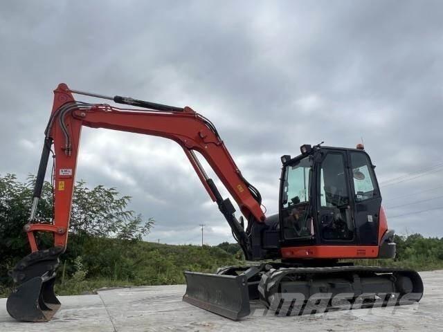 Kubota KX080-4A Pásové rýpadlá