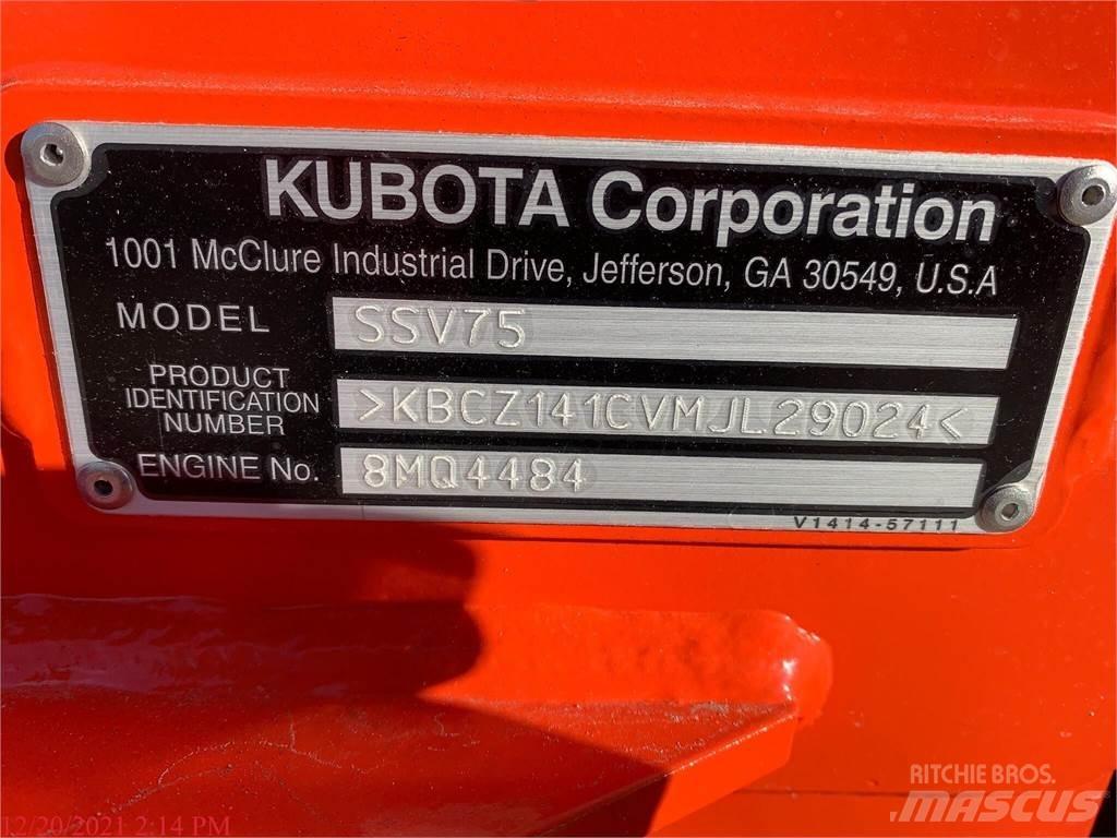 Kubota SSV75 Šmykom riadené nakladače