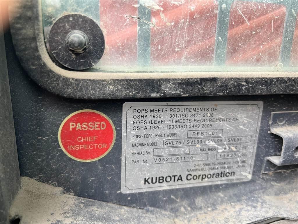 Kubota SVL75-2 Šmykom riadené nakladače