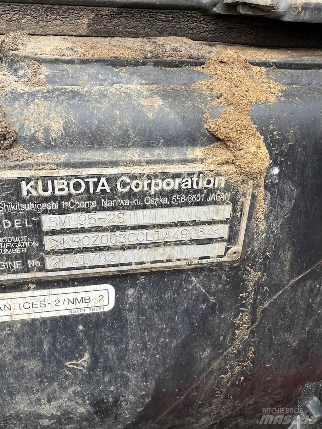 Kubota SVL95-2S Šmykom riadené nakladače