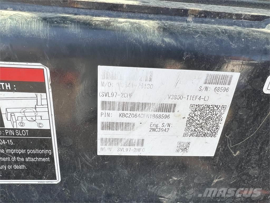 Kubota SVL97-2 Šmykom riadené nakladače