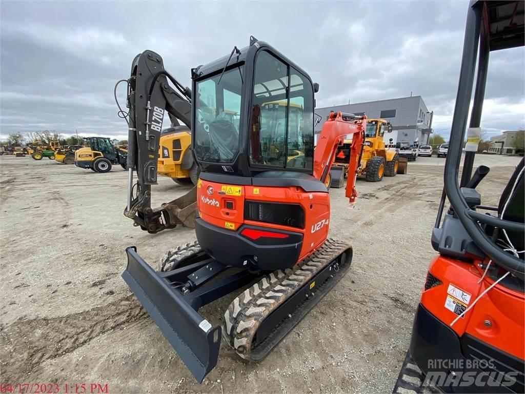 Kubota U27-4 Mini rýpadlá < 7t