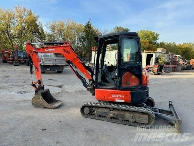 Kubota U35 Mini rýpadlá < 7t