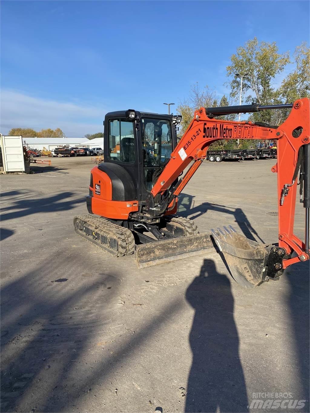 Kubota U35-4 Mini rýpadlá < 7t