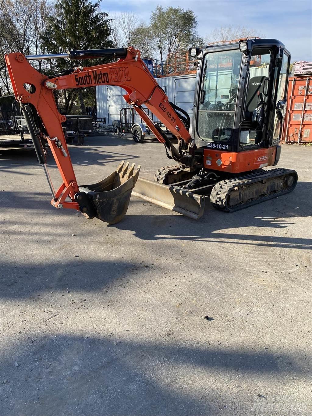 Kubota U35-4 Mini rýpadlá < 7t