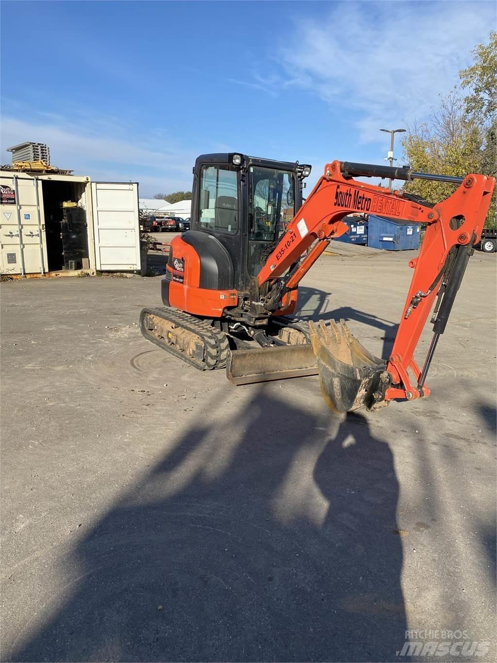 Kubota U35-4 Mini rýpadlá < 7t