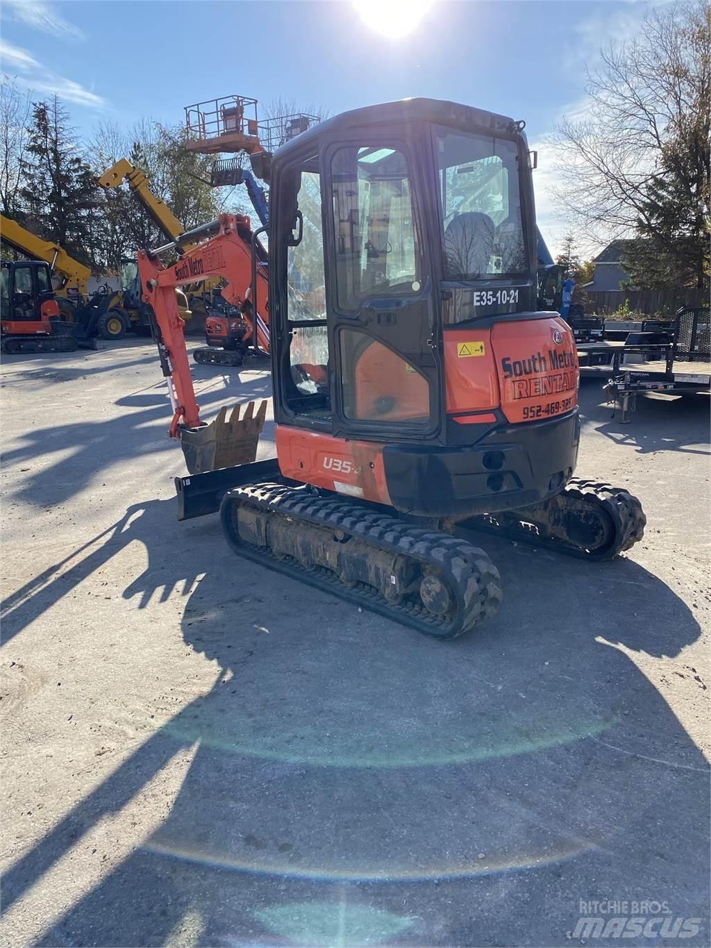 Kubota U35-4 Mini rýpadlá < 7t