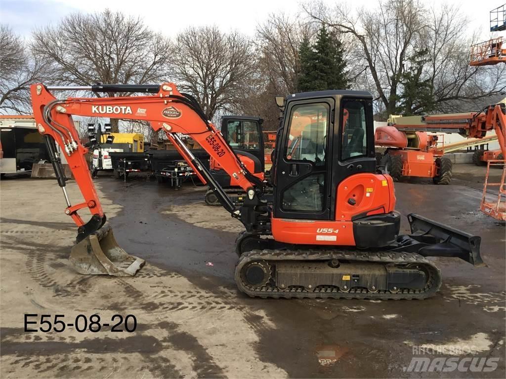 Kubota U55-4 Mini rýpadlá < 7t