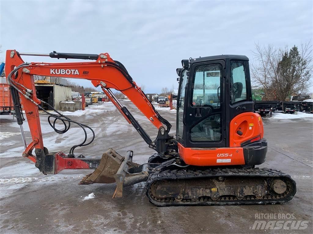 Kubota U55-4 Mini rýpadlá < 7t