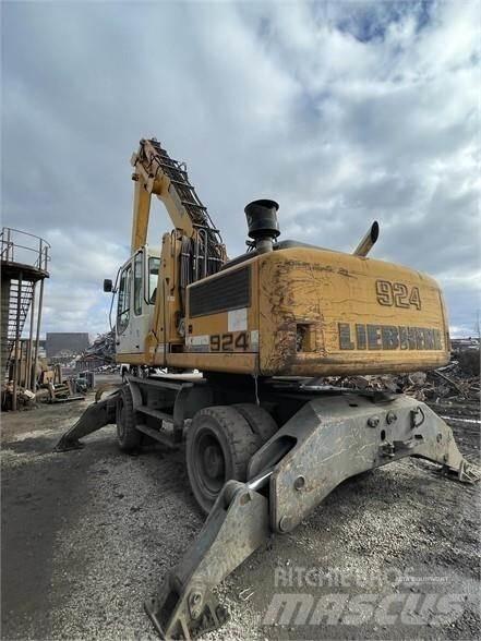 Liebherr A924C Stroje pre manipuláciu s odpadom