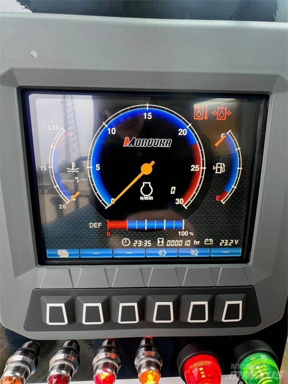 Morooka MST1500VDR Pásové sklápače