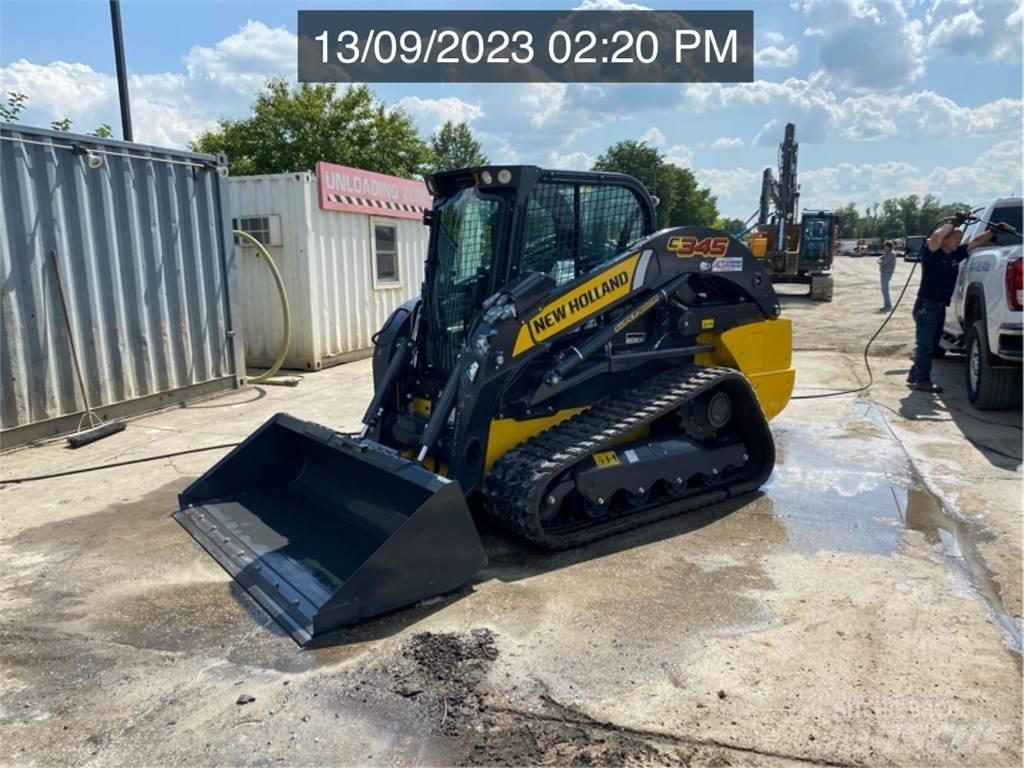 New Holland C345 Šmykom riadené nakladače