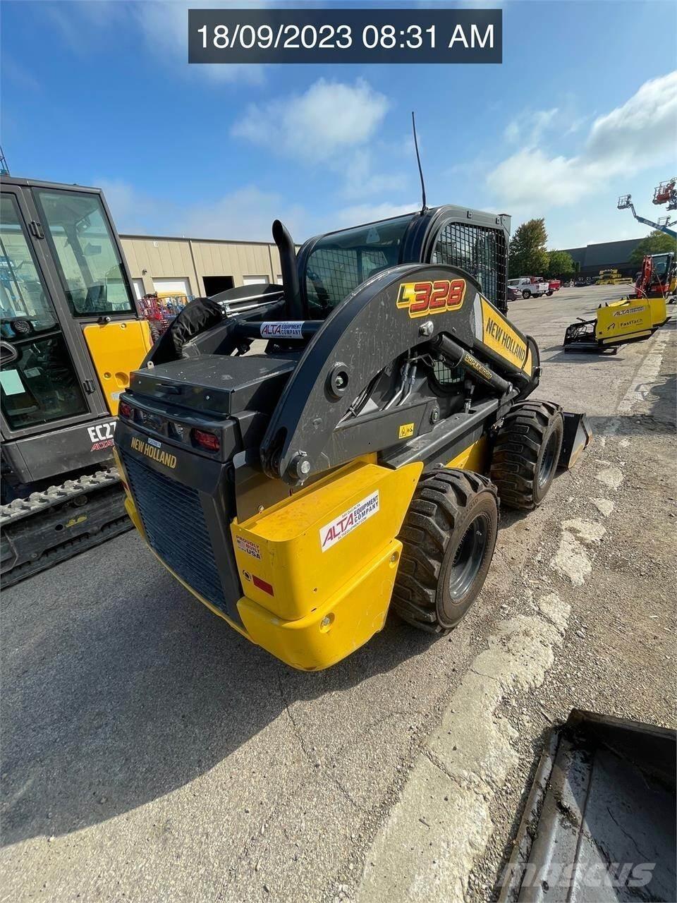 New Holland L328 Šmykom riadené nakladače
