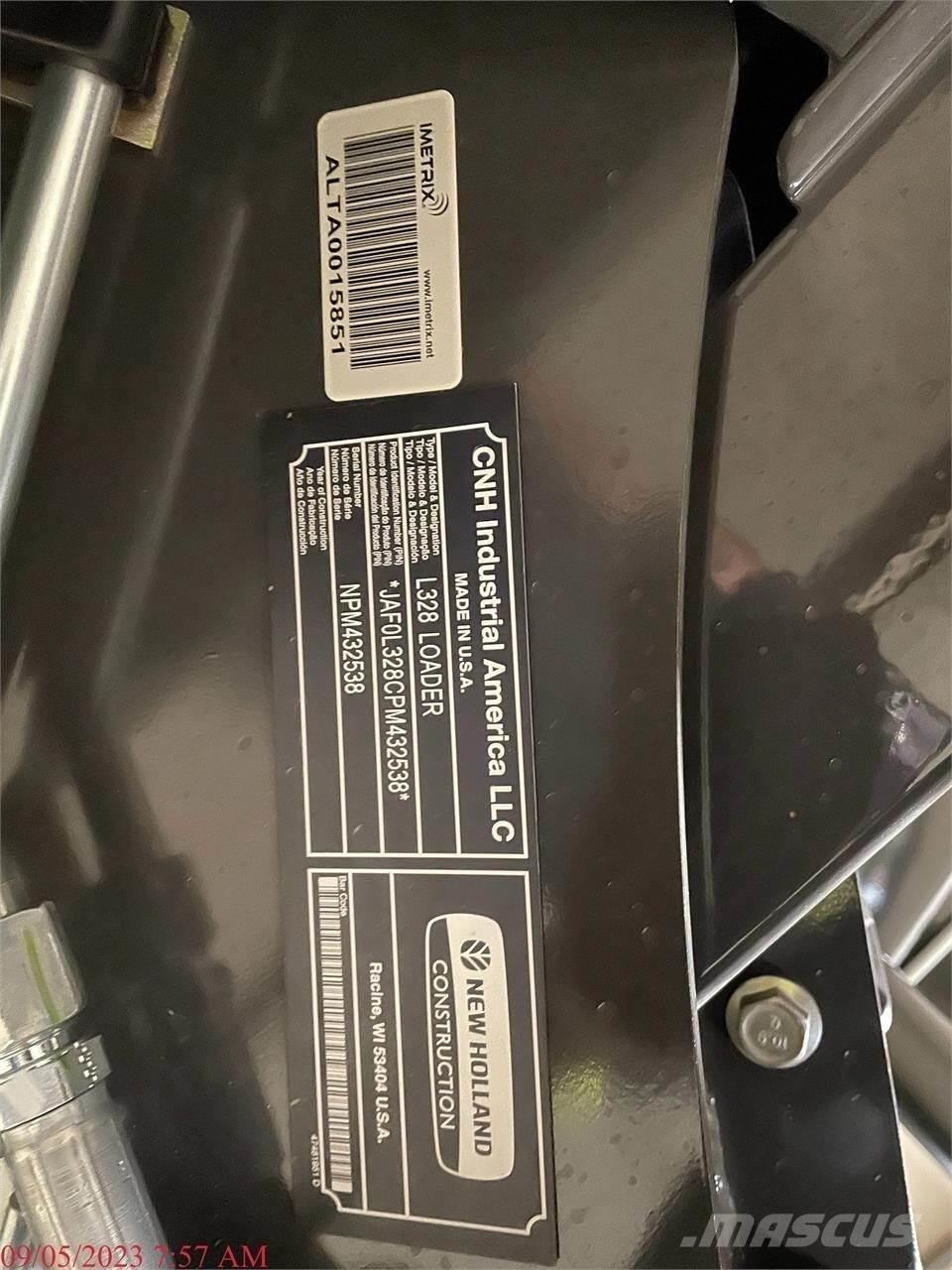 New Holland L328 Šmykom riadené nakladače