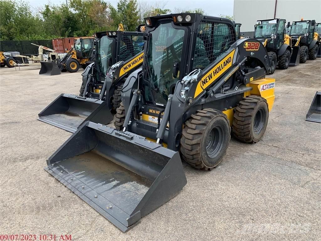 New Holland L328 Šmykom riadené nakladače