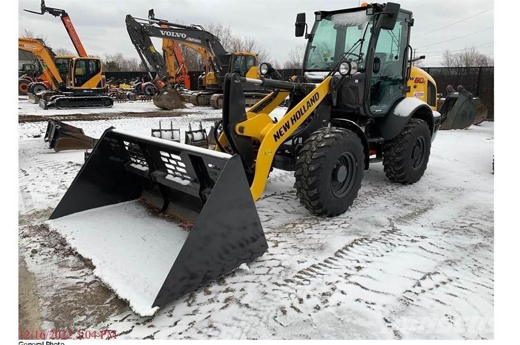 New Holland W80C Kolesové nakladače