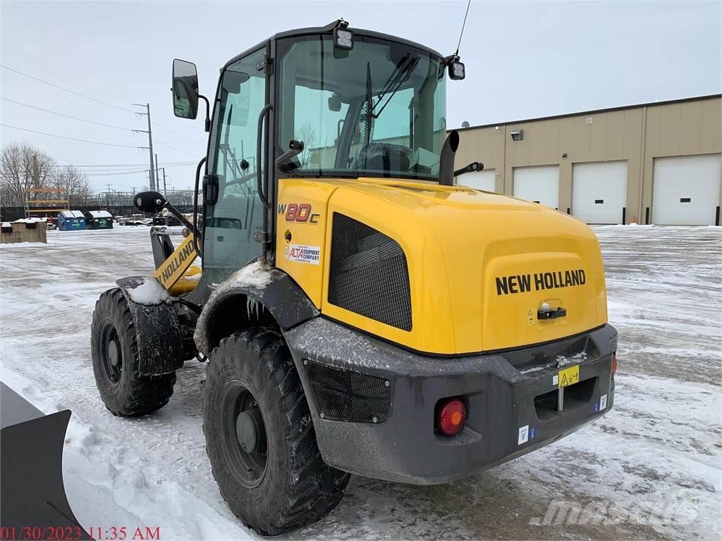 New Holland W80C Kolesové nakladače