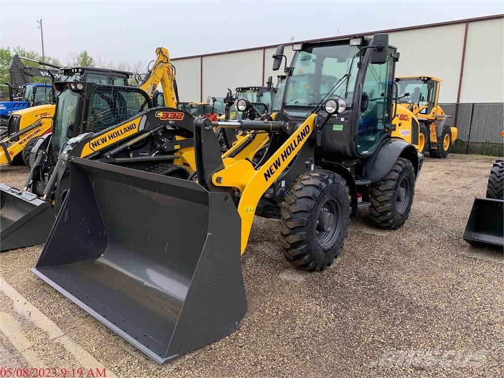 New Holland W80C Kolesové nakladače