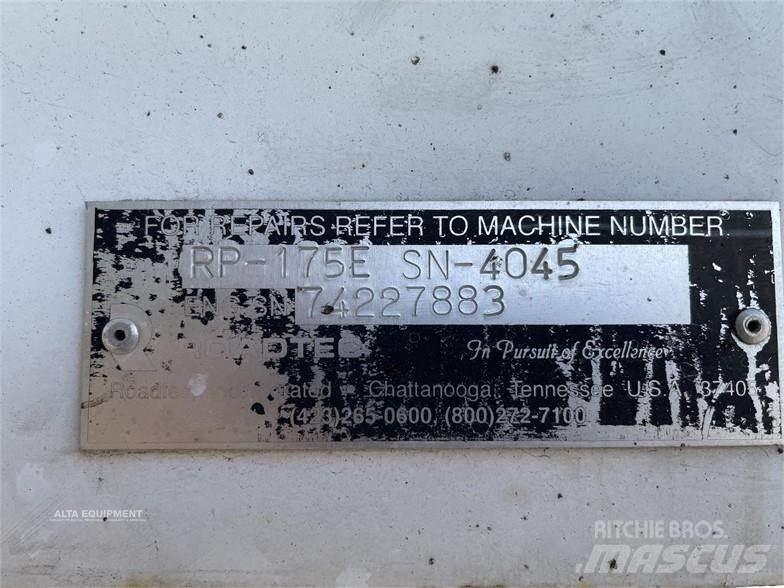 Roadtec RP175 Finišéry
