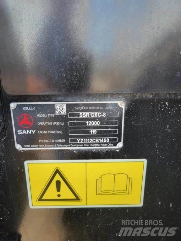 Sany SSR120C-8 Tandemové valce