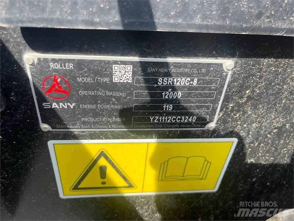 Sany SSR120C-8 Tandemové valce