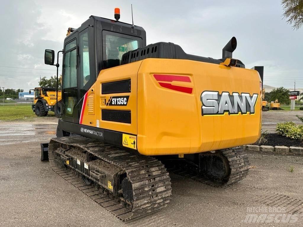 Sany SY135C Pásové rýpadlá