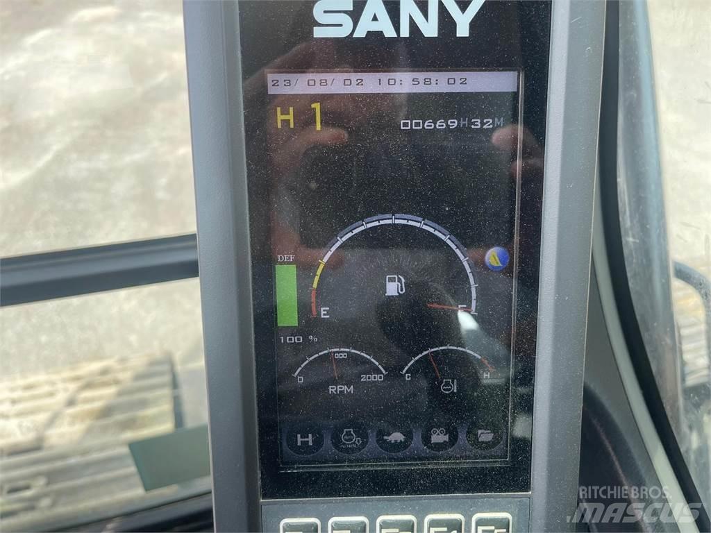 Sany SY265CLR Pásové rýpadlá