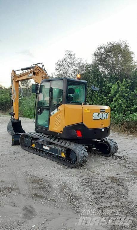 Sany SY80U Pásové rýpadlá