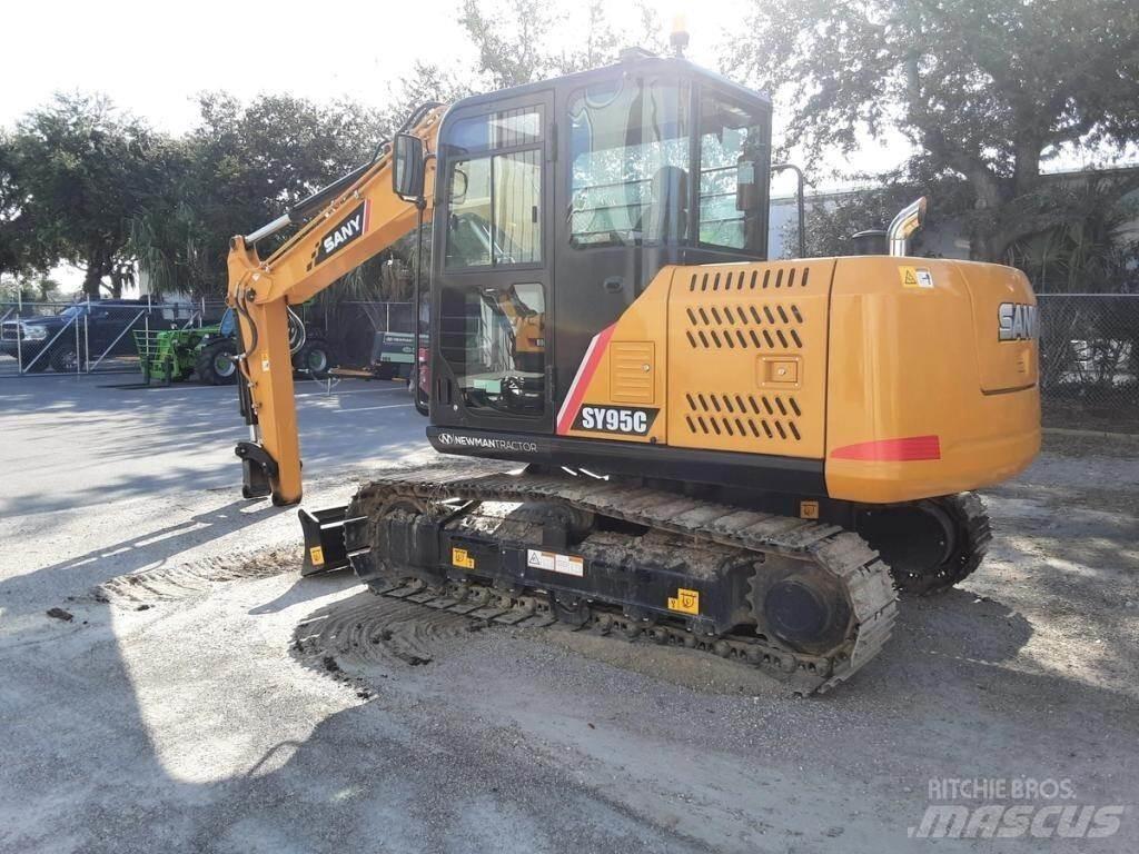 Sany SY95C Pásové rýpadlá