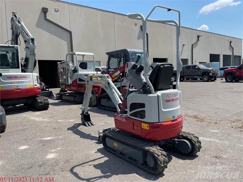 Takeuchi TB210R Mini rýpadlá < 7t
