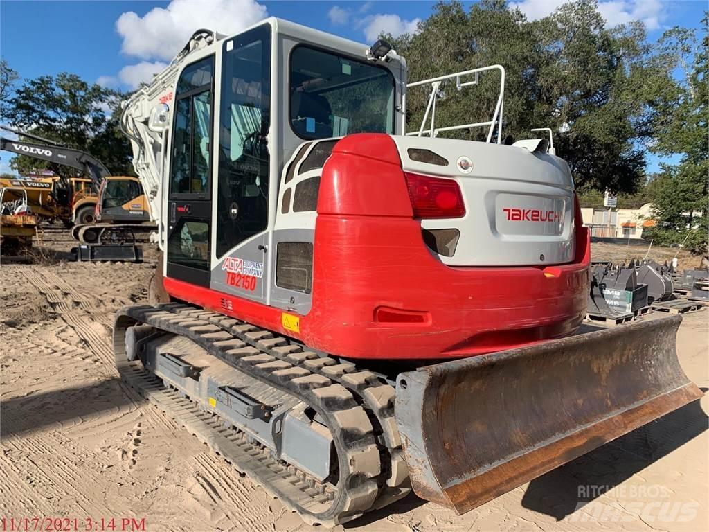 Takeuchi TB2150 Pásové rýpadlá