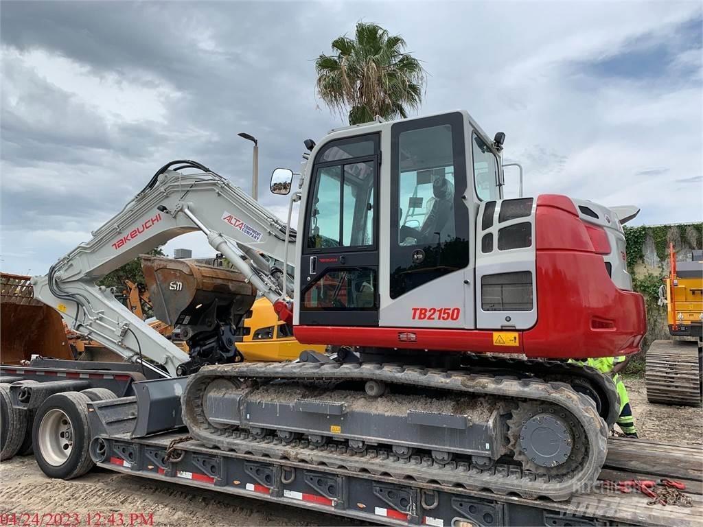 Takeuchi TB2150 Pásové rýpadlá