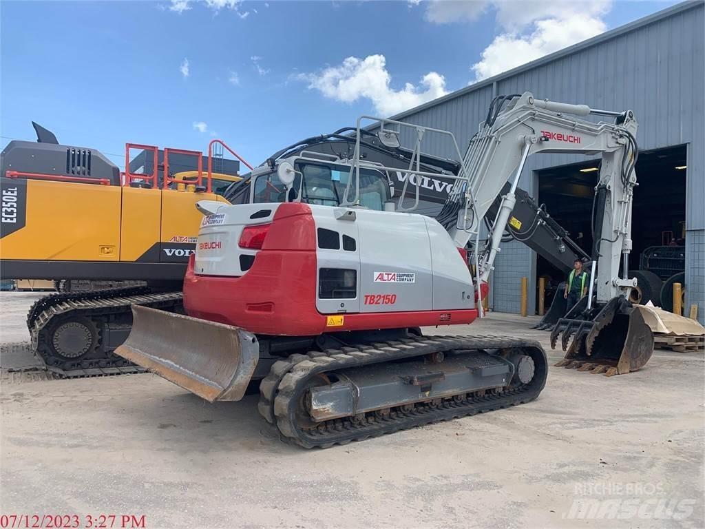 Takeuchi TB2150 Pásové rýpadlá