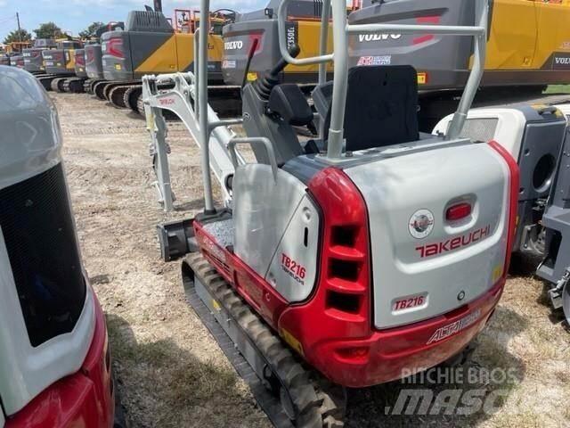 Takeuchi TB216 Mini rýpadlá < 7t