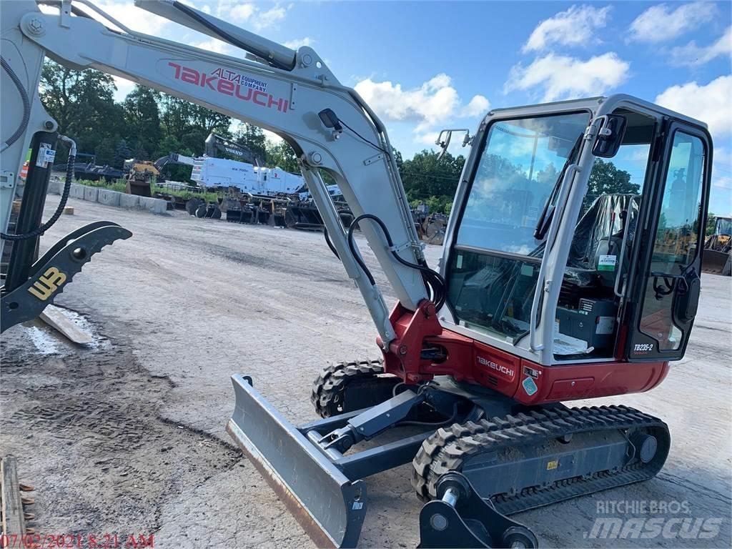 Takeuchi TB235-2 Mini rýpadlá < 7t