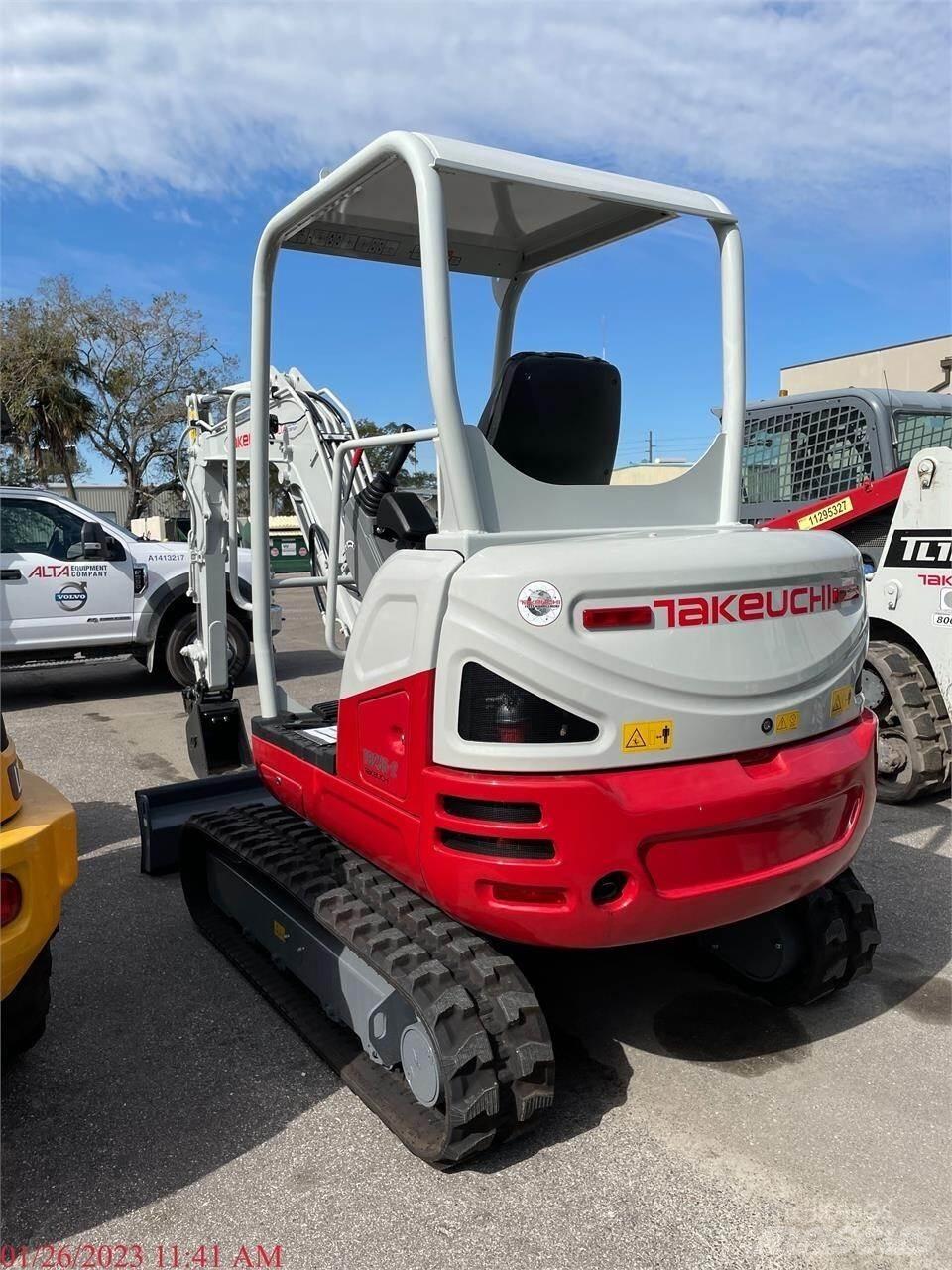 Takeuchi TB235-2 Mini rýpadlá < 7t