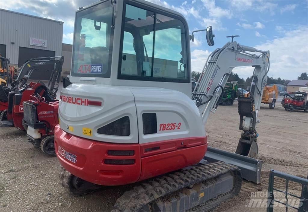 Takeuchi TB235-2 Mini rýpadlá < 7t
