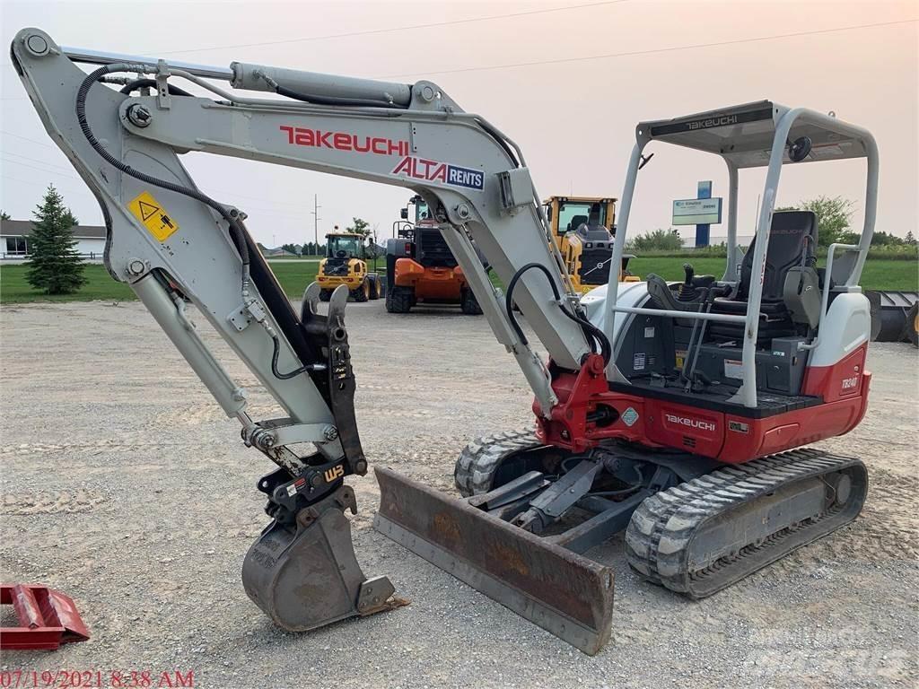 Takeuchi TB240 Mini rýpadlá < 7t