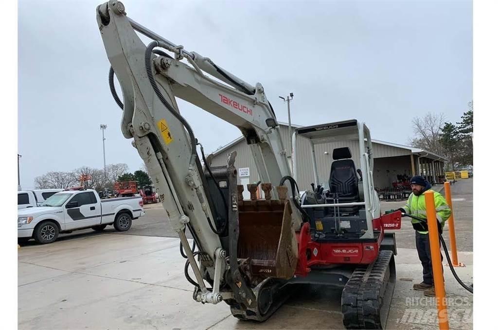 Takeuchi TB250-2 Mini rýpadlá < 7t
