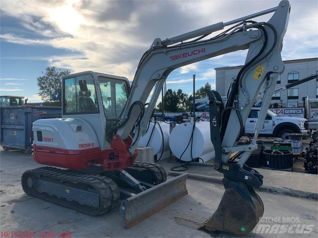 Takeuchi TB250-2 Mini rýpadlá < 7t