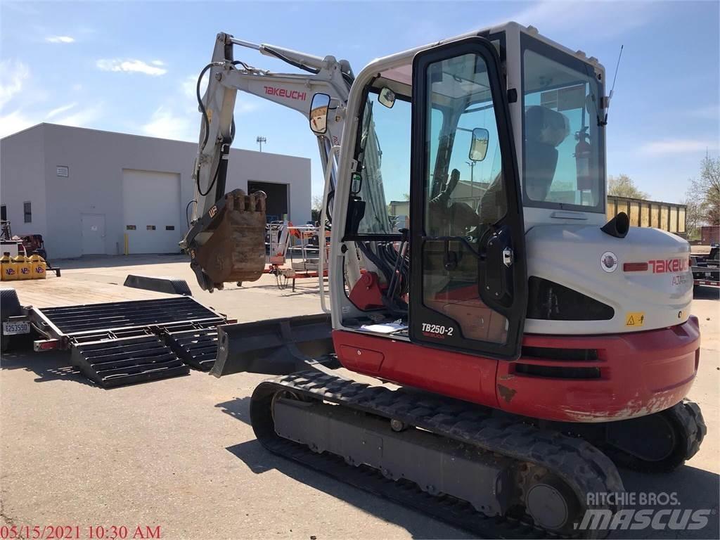 Takeuchi TB250-2 Mini rýpadlá < 7t