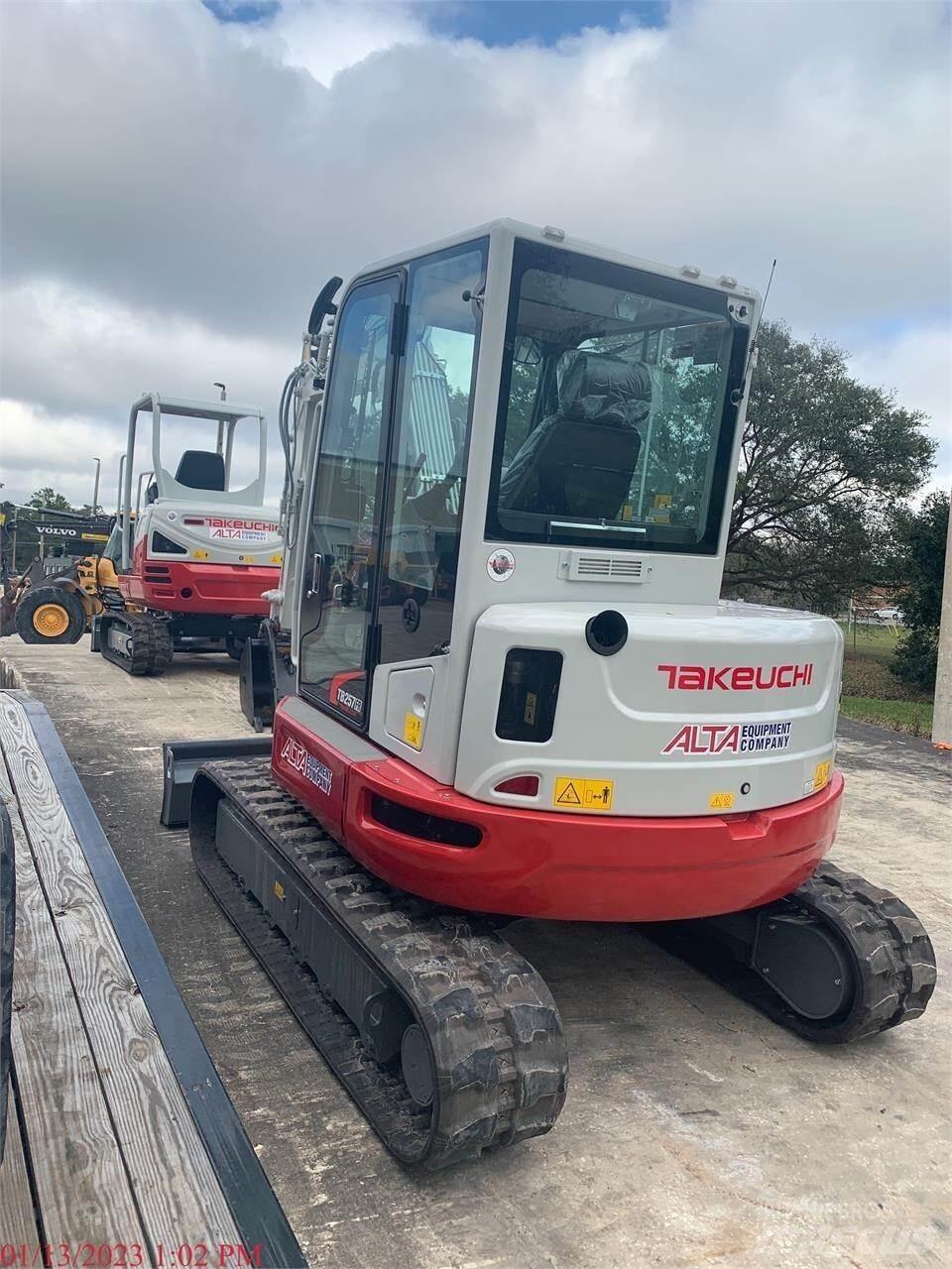 Takeuchi TB257FR Pásové rýpadlá