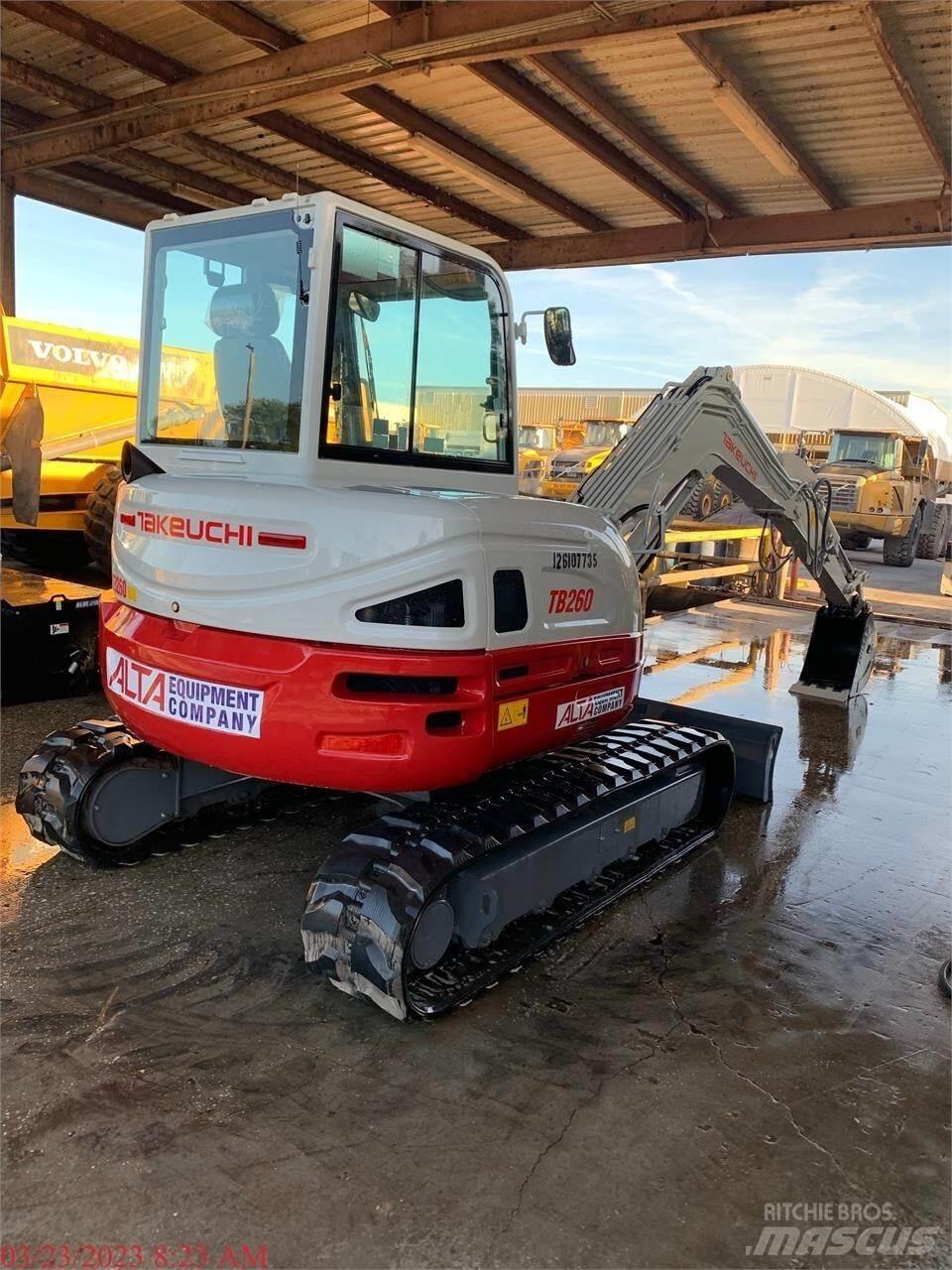 Takeuchi TB260 Pásové rýpadlá