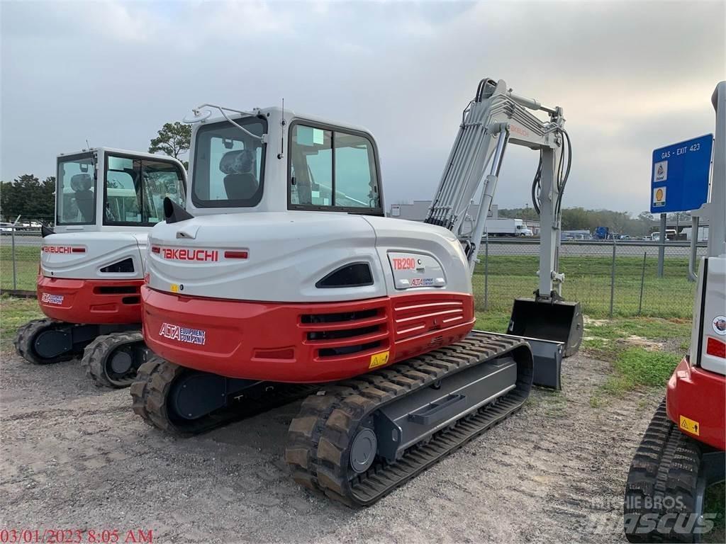 Takeuchi TB290 Pásové rýpadlá