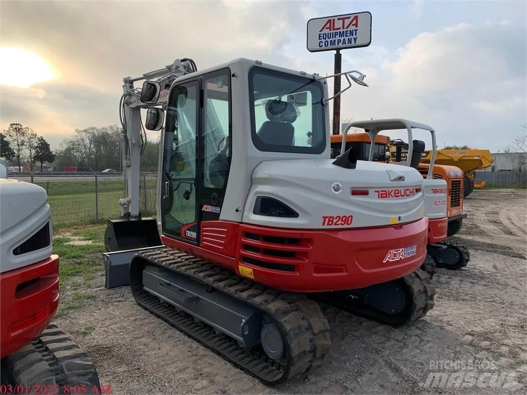Takeuchi TB290 Pásové rýpadlá