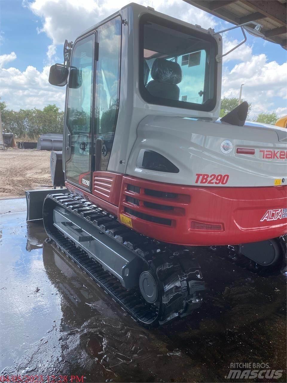 Takeuchi TB290 Pásové rýpadlá