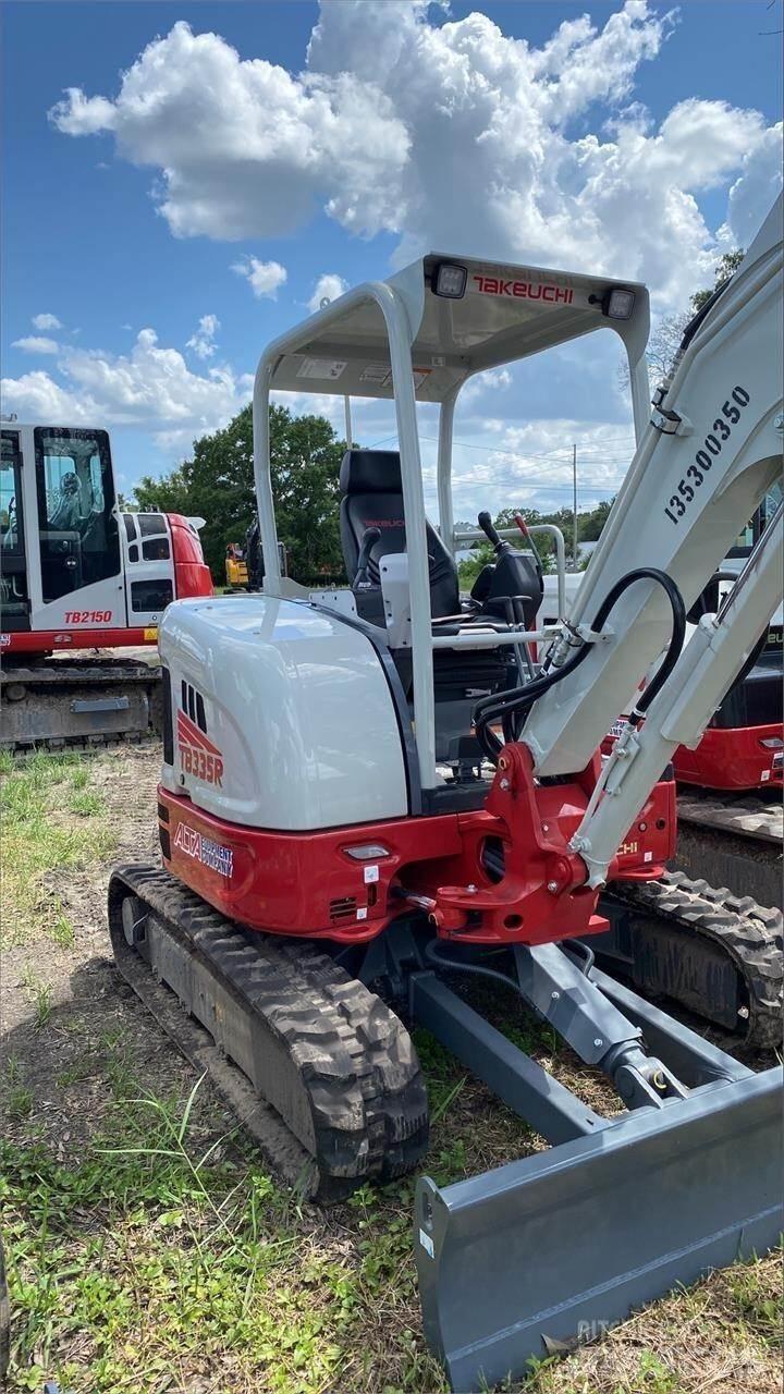 Takeuchi TB335R Mini rýpadlá < 7t