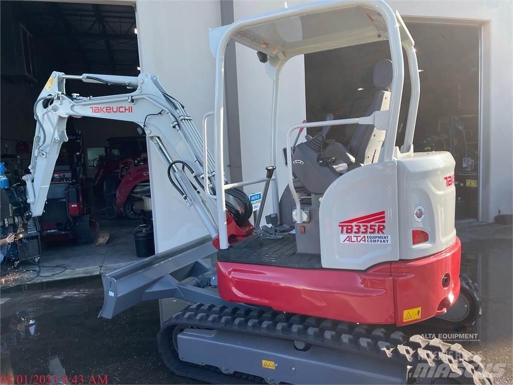 Takeuchi TB335R Mini rýpadlá < 7t
