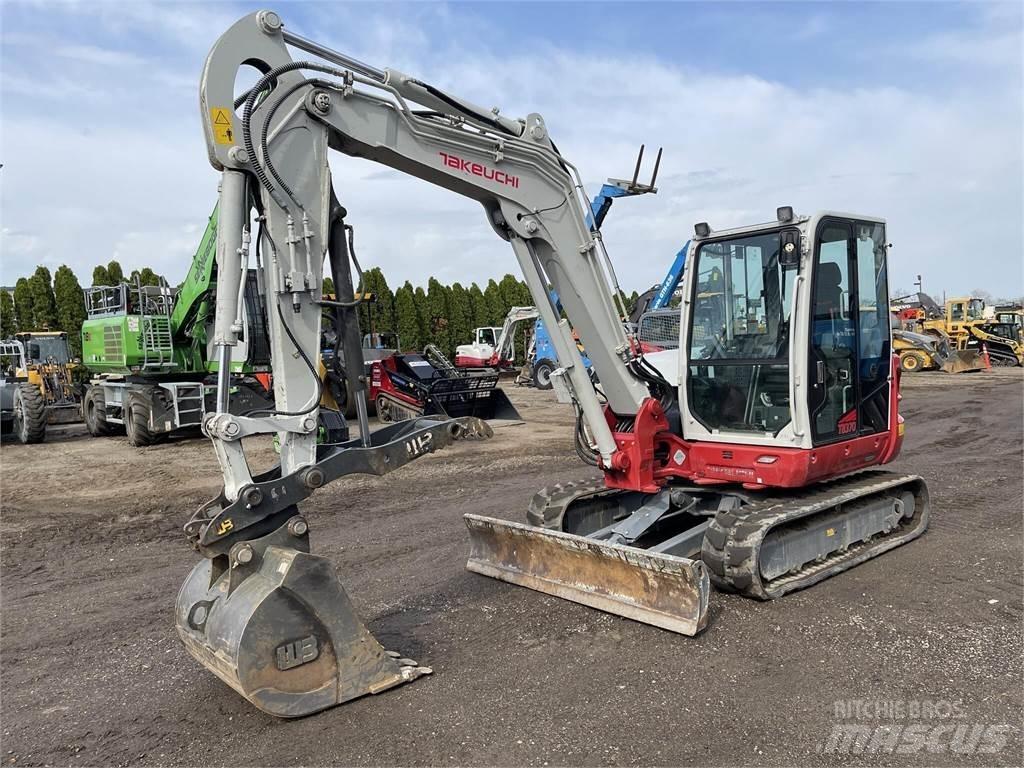 Takeuchi TB370 Pásové rýpadlá